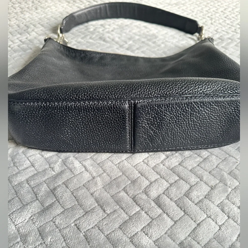 Marc Jacobs Womens Gotham Casual Leather Hobo Bag Solid Black